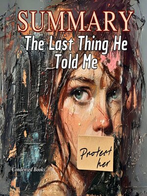 cover image of Summary of the Last Thing He Told Me by Laura Dave